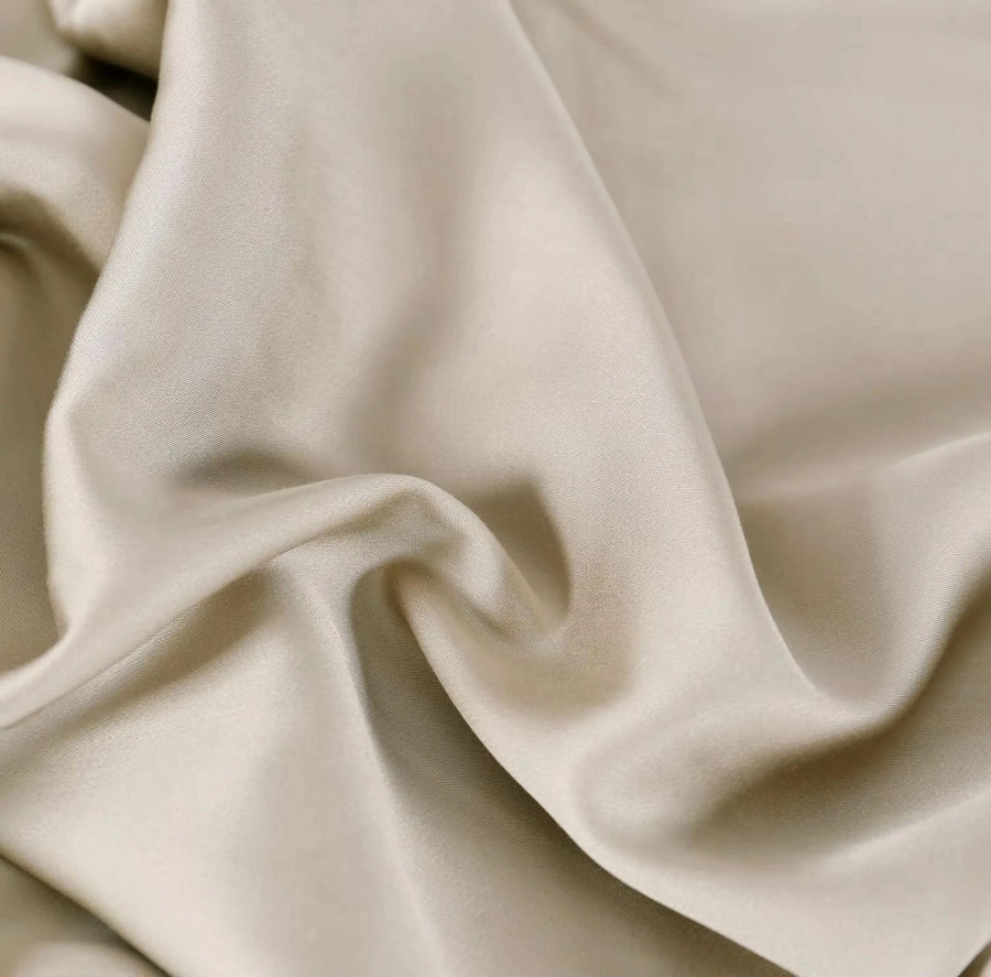 Lyocell Light Beige Bettwäsche Set
