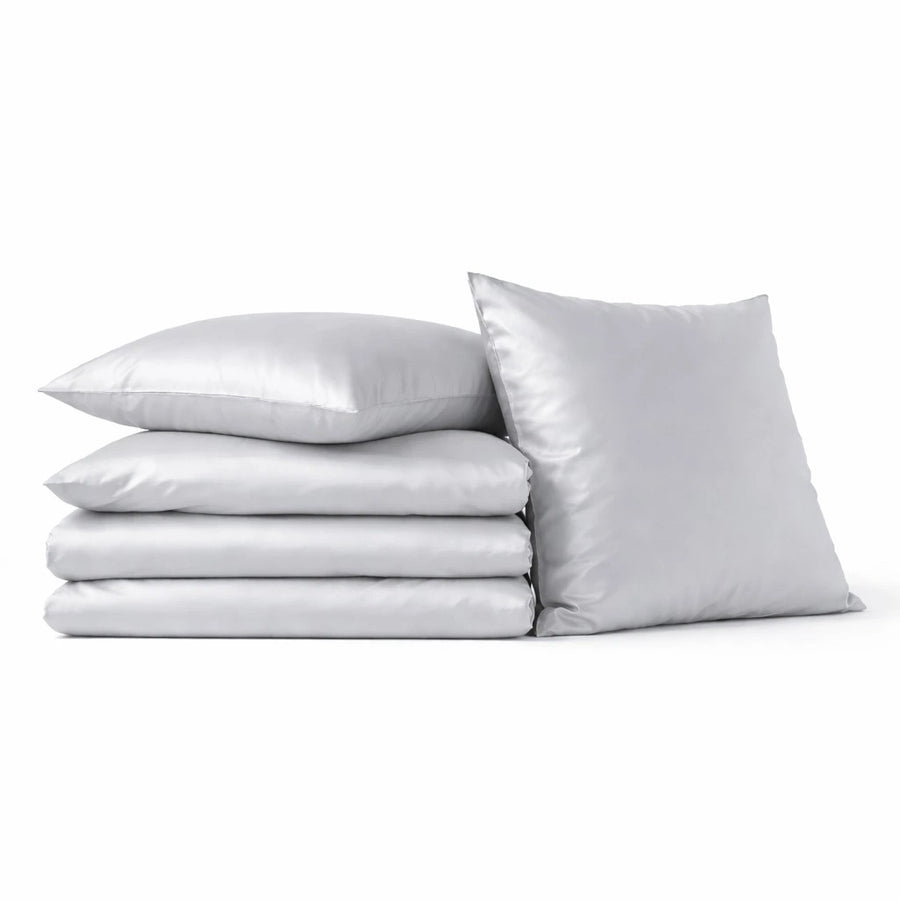 Lyocell Platinum Gray Bettwäsche Set