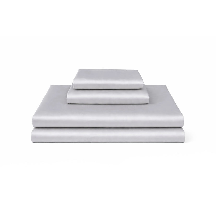 Lyocell Platinum Gray Bettwäsche Set